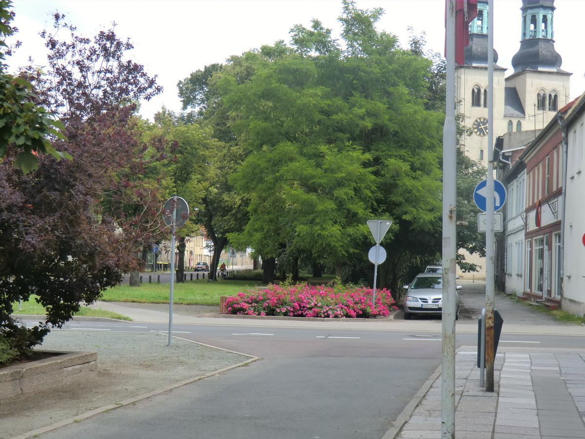 Ferienwohnung Rosenflair Schönebeck Exterior foto